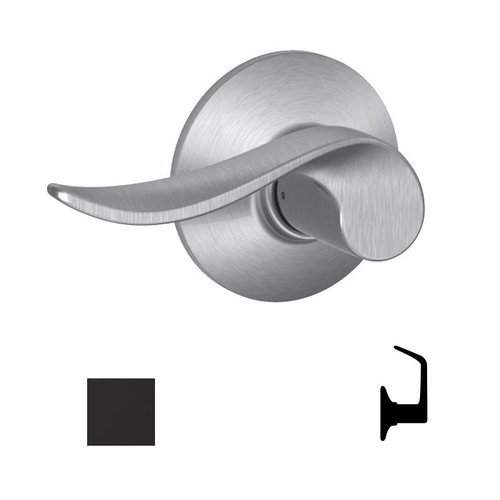 Schlage Residential F170 Sacramento Lever Single Dummy Trim Function, Left Hand Handing, Aged Bronze