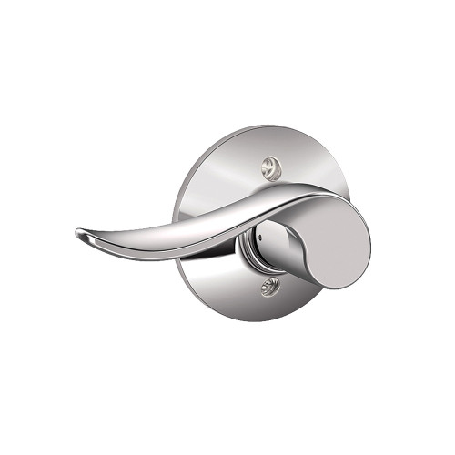 Schlage Residential F170 Sacramento Lever Single Dummy Trim Function, Left Hand Handing, Bright Polished Chrome