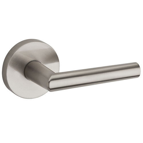 Kwikset Milan Half Dummy Lever With Round Rose, Satin Nickel