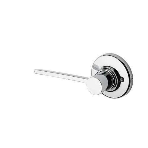 Kwikset Ladera Half Dummy Lever With Round Rose, Left Hand, Bright Polished Chrome