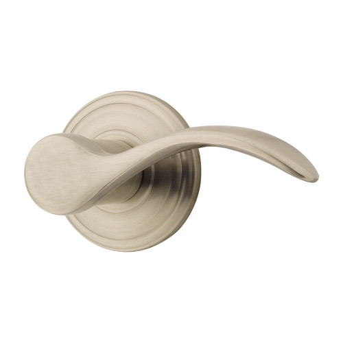 Kwikset Pembroke Half Dummy Lever Right Hand, Satin Nickel