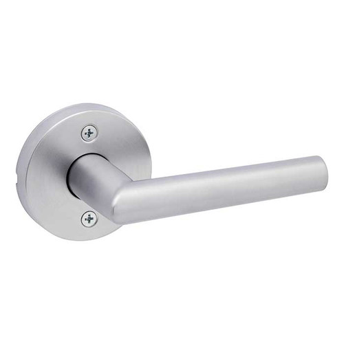 Kwikset Milan Half Dummy Lever With Round Rose, Satin Chrome