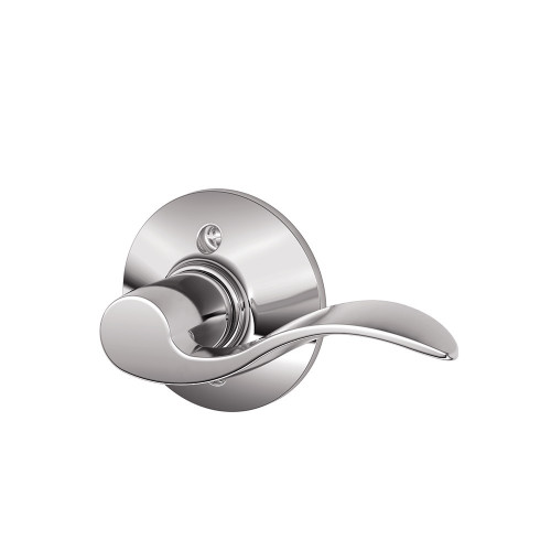 Schlage Residential F170 Accent Lever Single Dummy Trim Function, Right Hand Handing, Bright Polished Chrome