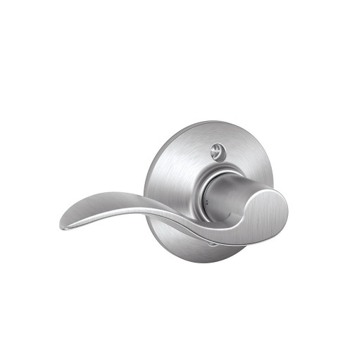 Schlage Residential F170 Accent Lever Single Dummy Trim Function, Left Hand Handing, Satin Chrome