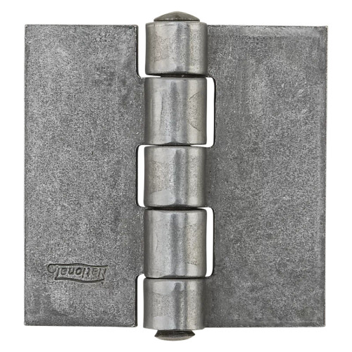 National Hardware Door Hinge, 2", 5 Knuckle, Weldable Surface Mount, Safe Working Load 38 Lbs., Plain, Bulk Pack, Catalog #560Bc, Steel National Hardware Door Hinge, 2", 5 Knuckle, Weldable Surface Mount, Safe Working Load 38 Lbs., Plain, Bulk Pack, Catalog #560Bc, Steel