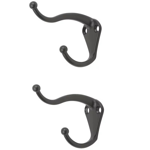 National Hardware Coat & Hat Hook . 3" Projection, Visual Pack Of 2 Pieces, Catalog #V160, Oil Rubbed Dark Bronze National Hardware Coat & Hat Hook . 3" Projection, Visual Pack Of 2 Pieces, Catalog #V160, Oil Rubbed Dark Bronze