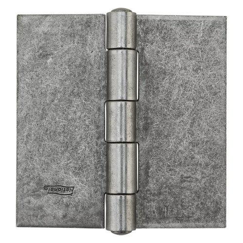 National Hardware Door Hinge, 4", 5 Knuckle, Weldable Surface Mount, Safe Working Load 70 Lbs., Plain, Bulk Pack, Catalog #560Bc, Steel National Hardware Door Hinge, 4", 5 Knuckle, Weldable Surface Mount, Safe Working Load 70 Lbs., Plain, Bulk Pack, Catalog #560Bc, Steel