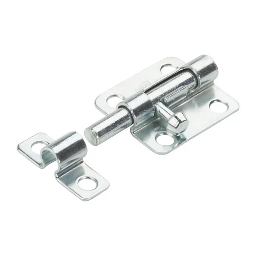 National Hardware Barrel Bolt, 2-1/2", Visual Pack, Catalog #V834, Zinc Plated