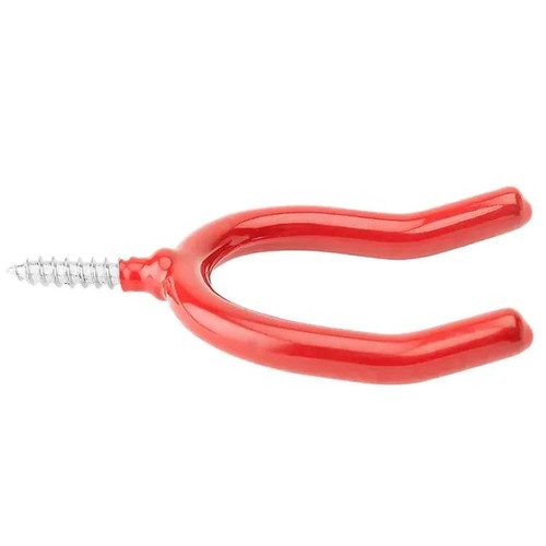National Hardware Double Screw Hook . Designed To Hang A Variety Of Tools, Red