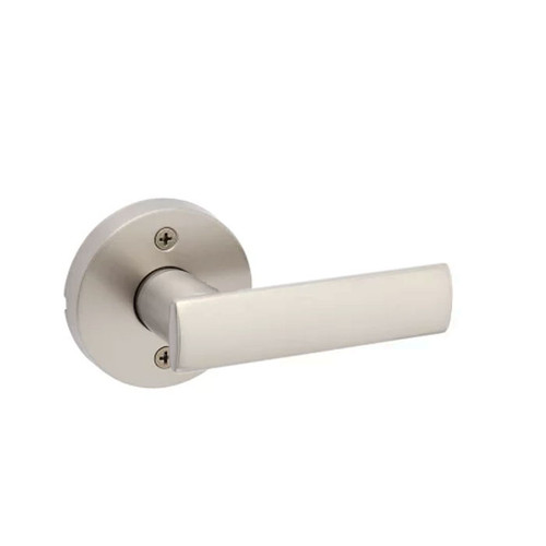 Kwikset Breton Half Dummy Lever With Round Rose, Satin Nickel