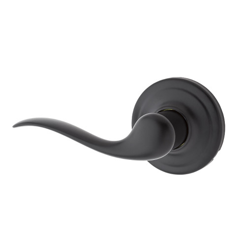 Kwikset Tustin Half Dummy Lever Left Hand, Matte Black