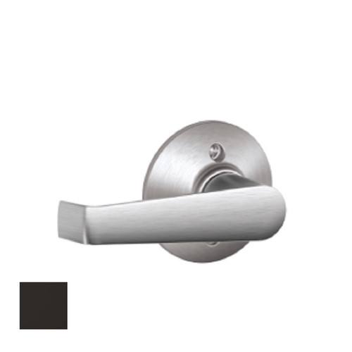 Schlage Residential F170 Elan Lever Single Dummy Trim Function, Aged Bronze