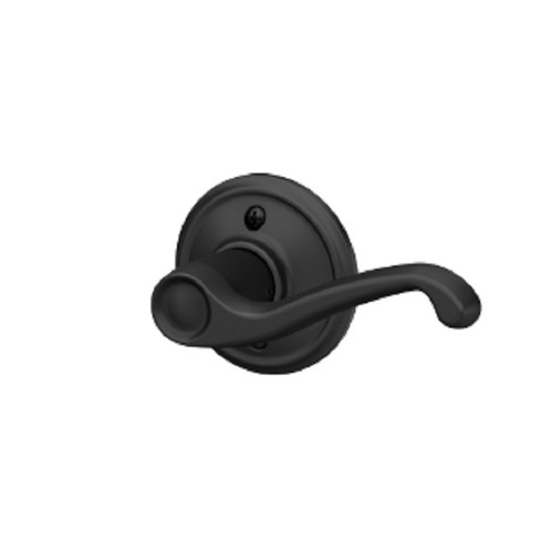 Schlage Residential F170 Flair Lever Single Dummy Trim Function, Right Hand Handing, Matte Black