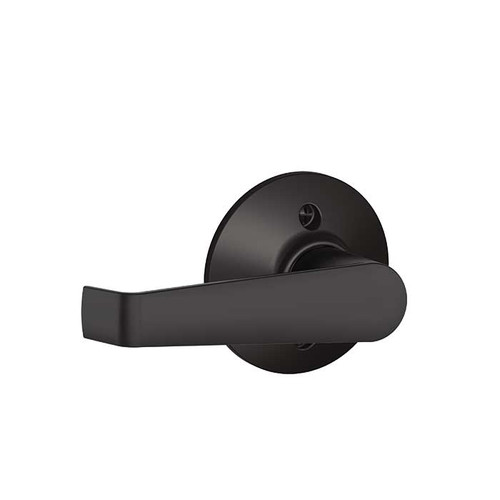 Schlage Residential F170 Elan Lever Single Dummy Trim Function, Matte Black
