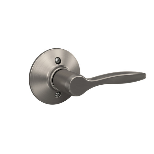 Schlage Residential F170 Delfayo Lever Single Dummy Trim Function, Right Hand Handing, Satin Nickel