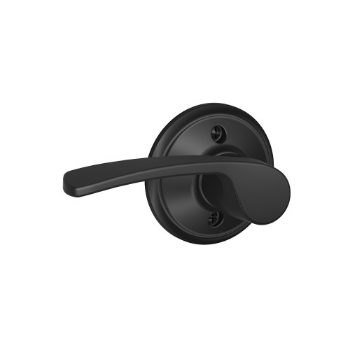 Schlage Residential F170 Merano Lever Single Dummy Trim Function, Left Hand Handing, Matte Black
