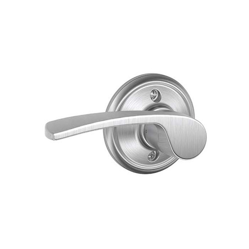 Schlage Residential F170 Merano Lever Single Dummy Trim Function, Right Hand Handing, Satin Chrome