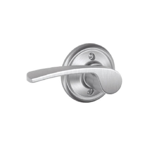 Schlage Residential F170 Merano Lever Single Dummy Trim Function, Left Hand Handing, Satin Chrome