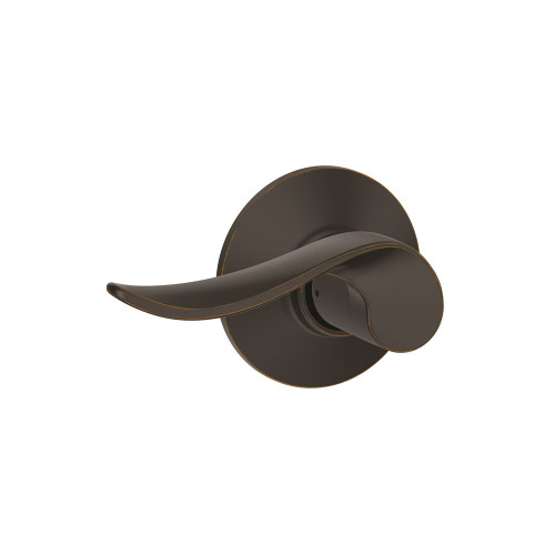 Schlage Residential F10 Sacramento Passage Lever Lock Function, Aged Bronze