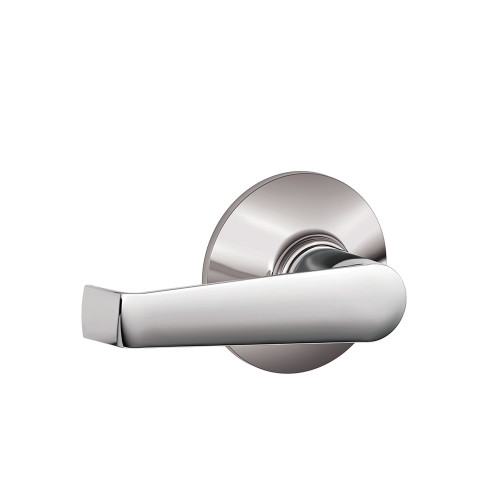 Schlage Residential F10 Elan Passage Lever Lock Function, Bright Polished Chrome