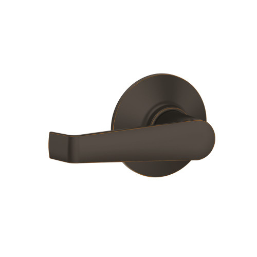 Schlage Residential F10 Elan Passage Lever Lock Function, Aged Bronze