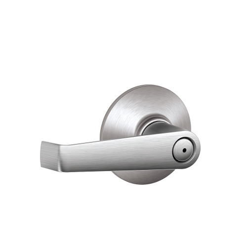 Schlage Residential F40 Elan Privacy Lever Lock Function, Satin Chrome