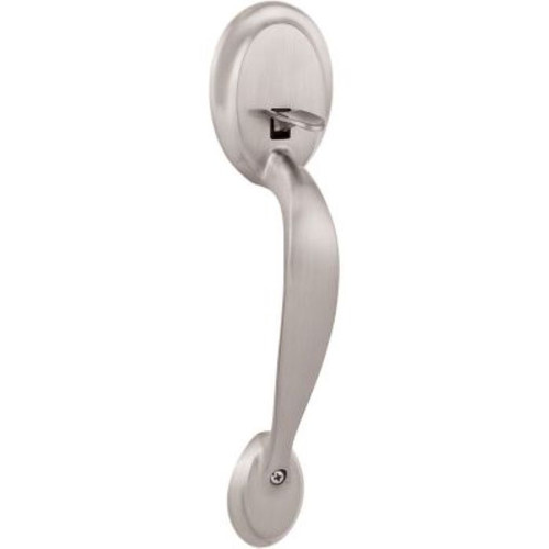 Kwikset Dakota Exterior Handle Only Handleset Set, Satin Nickel