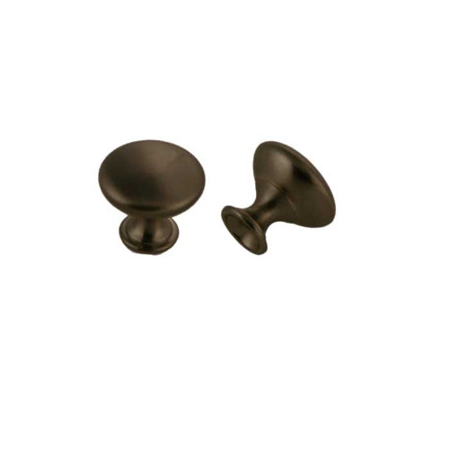 Orca Hardware Ck-15030 Round Cabinet Knob Bachelor Collection, Pull, 1-1/4" Diameter, Zinc Alloy, Oil Rubbed Bronze