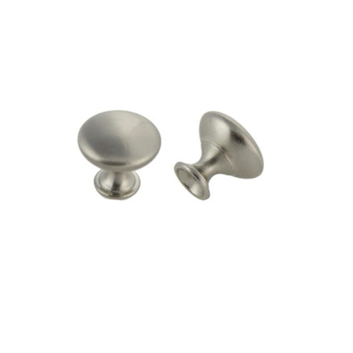 Orca Hardware Ck-15030 Round Cabinet Knob Bachelor Collection, Pull, 1-1/4" Diameter, Zinc Alloy, Satin Chrome