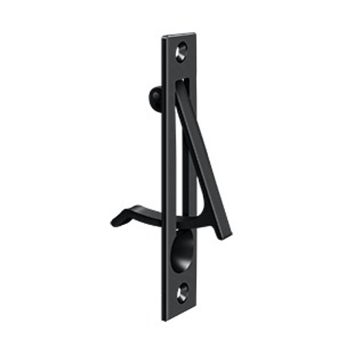 Deltana Door Edge Pull, 4" X 3/4", Matte Black