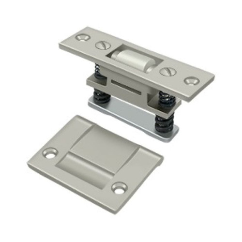 Deltana Heavy Duty Roller Catch, 3-5/16" X 1", Satin Nickel