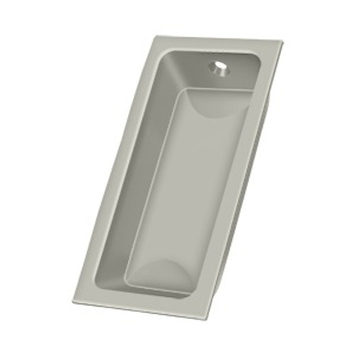 Deltana Flush Pull Large, 3-5/8" X 1-3/4" X 1/2", Satin Nickel Deltana Flush Pull Large, 3-5/8" X 1-3/4" X 1/2", Satin Nickel