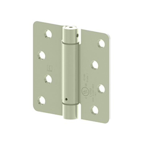 Hager Full Mortise Residential Hinge 1/4" Radius Corner Spring Steel 4" X 4", Prime Hager Full Mortise Residential Hinge 1/4" Radius Corner Spring Steel 4" X 4", Prime