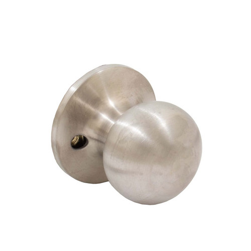 Schlage Residential J170 Builders Basics Dummy Knob Lock Function, Satin Stainless Steel