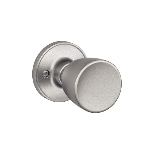 Schlage Residential J170 Byron Dummy Knob Lock Function, Satin Stainless Steel