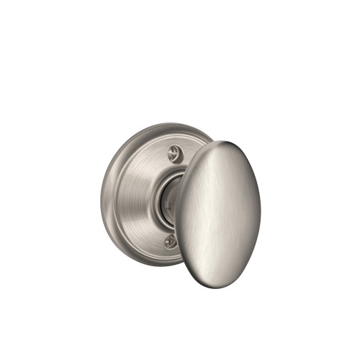Schlage Residential J170 Dublin Dummy Knob Lock Function, Satin Nickel