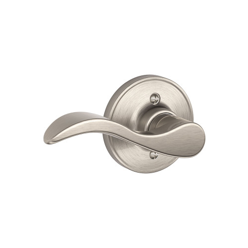 Schlage Residential J170 Seville Dummy Lever Lock Function, Left Hand Handing, Satin Nickel