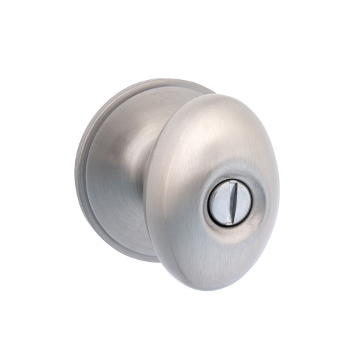 Schlage Residential J40 Dublin Privacy Knob Lock Function, Satin Nickel
