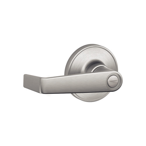 Schlage Residential J40 Marin Privacy Lever Lock Function, Satin Stainless Steel
