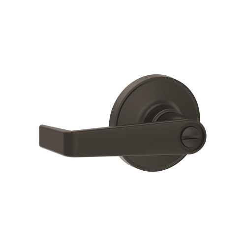 Schlage Residential J40 Marin Privacy Lever Lock Function, Matte Black