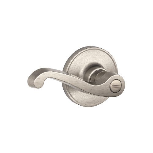 Schlage Residential J40 Lasalle Privacy Lever Lock Function, Satin Nickel