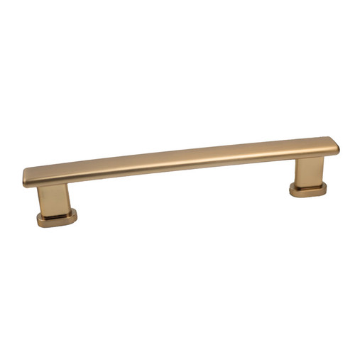 Orca Hardware Cp-23128 Handle Pull Cabinet, Tahoma Collection, 128mm Center To Center, Zinc Alloy, Rose Gold