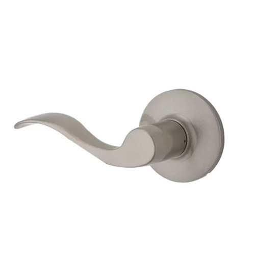 Safe Lock SL7000 Layton Dummy Lever, Round Rose, Right Hand, Satin Nickel