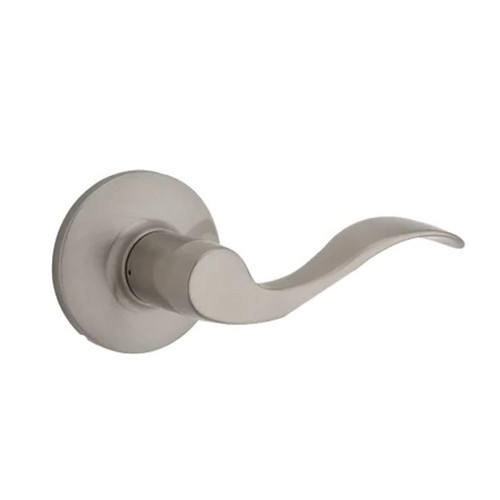 Safe Lock SL7000 Layton Dummy Lever, Round Rose, Left Hand, Satin Nickel