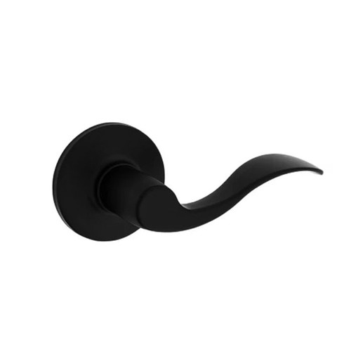 Safe Lock SL7000 Layton Dummy Lever, Round Rose, Left Hand, Matte Black