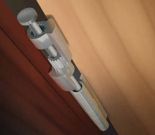 Perfect Products Door Saver 3 Low Profile Doorstop Residential Saver Ultra Stop, Pewter, Satin Nickel Perfect Products Door Saver 3 Low Profile Doorstop Residential Saver Ultra Stop, Pewter, Satin Nickel