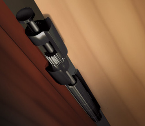 Perfect Products Door Saver 3 Low Profile Doorstop Residential Saver Ultra Stop, Oil Rubbed Dark Bronze