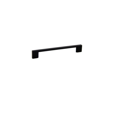 Orca Hardware Cp-17160 Handle Pull Cabinet, Comb Collection, 160mm Center To Center, Zinc Alloy, Matte Black