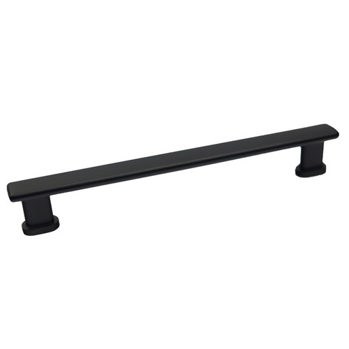 Orca Hardware Cp-23160 Handle Pull Cabinet, Tahoma Collection, 160mm Center To Center, Zinc Alloy, Matte Black