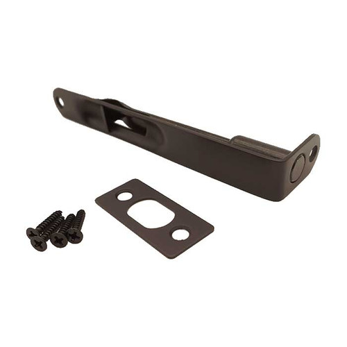 Orca Hardware 6" Flush Bolt With Round Corners, Oil Rubbed Dark Bronze